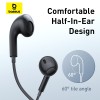 Baseus Earphones Wired Type C CZ17 Black Baseus Earphones Wired Type C CZ17 Black