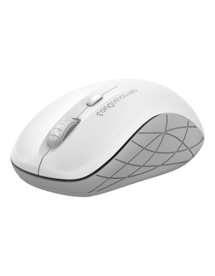 Alcatroz Mouse Wireless & Bluetooth Silent AIRMOUSE DUO 3 White