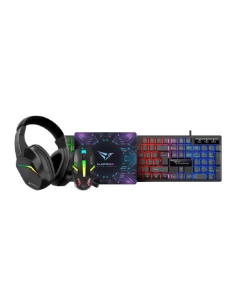 Alcatroz X-Craft 4in1 Gaming Set Keyb+Mouse+Mat+H/set BASECAMP Black Alcatroz X-Craft 4in1 Gaming Set Keyb+Mouse+Mat+H/set BASECAMP Black