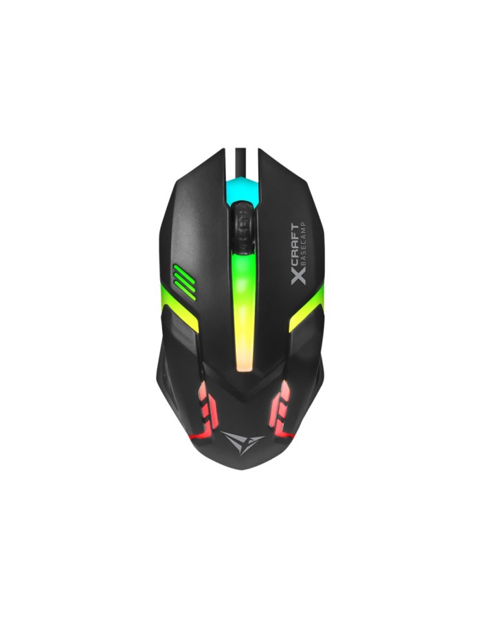 Alcatroz X-Craft 4in1 Gaming Set Keyb+Mouse+Mat+H/set BASECAMP Black Alcatroz X-Craft 4in1 Gaming Set Keyb+Mouse+Mat+H/set BASECAMP Black