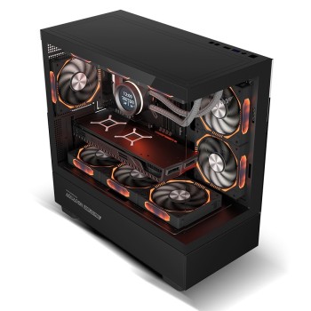 Armaggeddon Gaming Case M-ATX AQUARON DUPLEX PRO Black (420mm VGA)