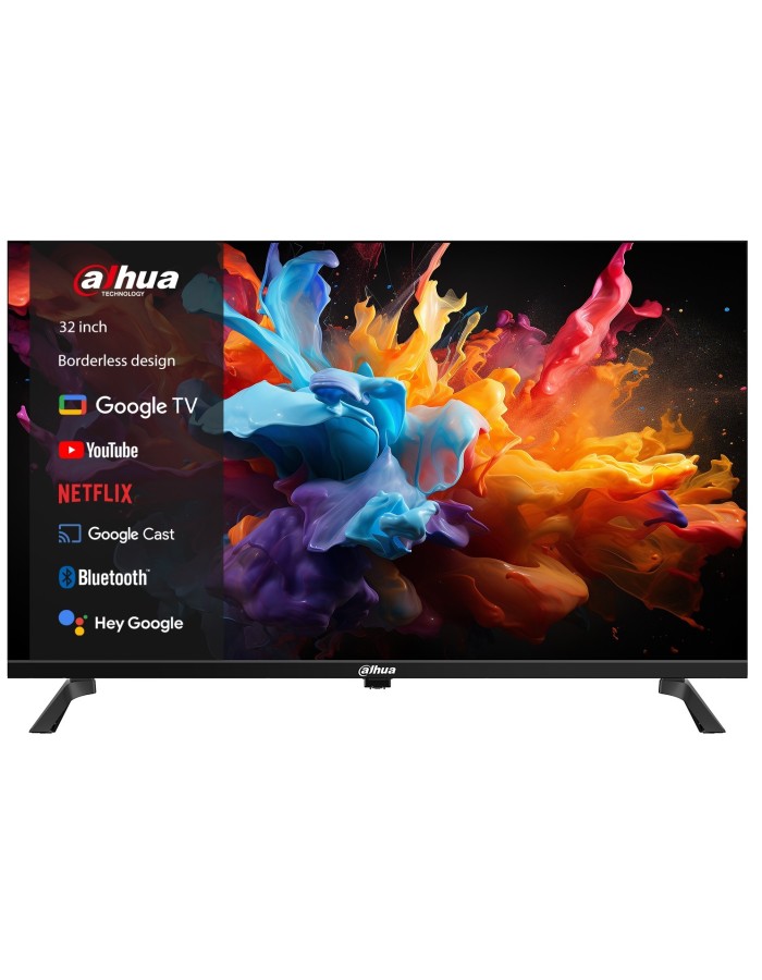 Dahua LTV32-SG100 32'' HD Google TV with HDR10, Dolby Digital Plus & Voice Control Remote