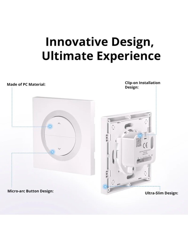 Sonoff WiFi Smart Switch Enclosure for MINI-RBS Sonoff WiFi Smart Switch Enclosure for MINI-RBS