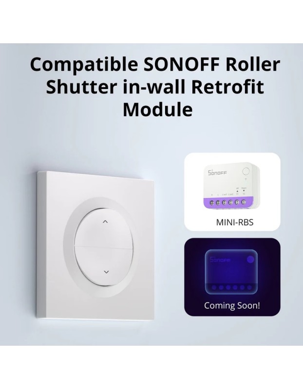 Sonoff WiFi Smart Switch Enclosure for MINI-RBS Sonoff WiFi Smart Switch Enclosure for MINI-RBS