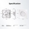 Sonoff WiFi Smart Switch Enclosure for MINI-RBS Sonoff WiFi Smart Switch Enclosure for MINI-RBS