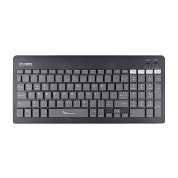 Alcatroz XPLORER GO! BTR 200 Wireless Mini Keyboard 2.4G+BT Slate Black