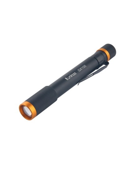 Uniross GX100 Penlight IPX4 Waterproof Torch 280 lumens 90m Beam (Incl 2xAA) Uniross GX100 Penlight IPX4 Waterproof Torch 280 lumens 90m Beam (Incl 2xAA)