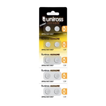 Uniross Alkaline-Coin LR926 AG7 LR57 Battery (10pack)