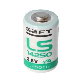 Saft Lithium 14250 1/2 AA Battery Thionyl Chloride (1pc) Saft Lithium 14250 1/2 AA Battery Thionyl Chloride (1pc)