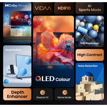 Hisense 40A5Q 40'' Full HD Smart QLED TV