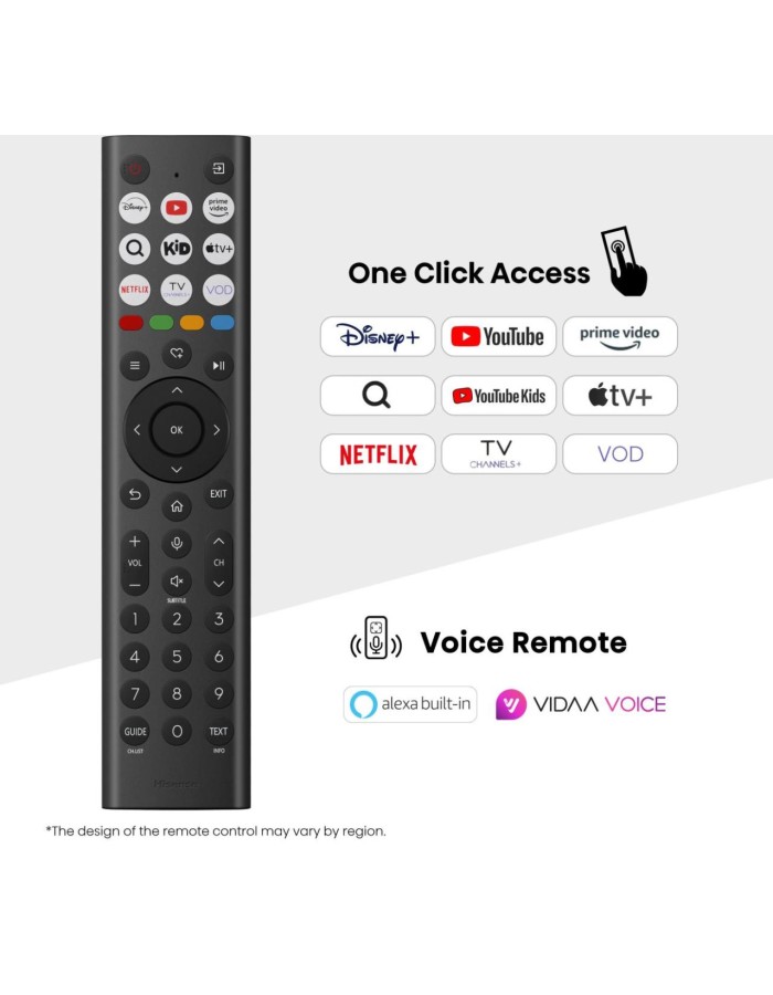 Hisense 65E7Q 65'' 4K Smart QLED TV
