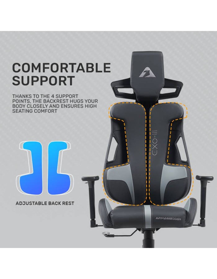 Armaggeddon Gaming Chair PU Leather EXO-III Gravity