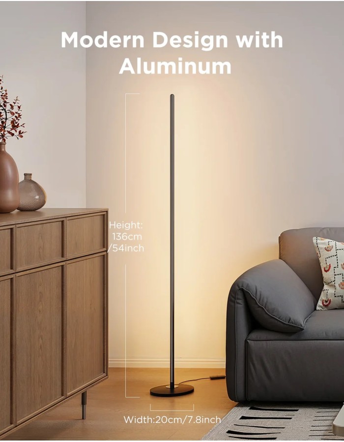 Govee Floor Lamp Lite Smart RGBICW Corner Lamp Supports Matter Govee Floor Lamp Lite Smart RGBICW Corner Lamp Supports Matter
