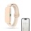 HoMedics WAKEBAND Cream White Vibrating Alarm Wristband for a Gentle Wakeup