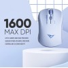 Alcatroz Mouse Wireless & Bluetooth Silent AIRMOUSE DUO 3 White