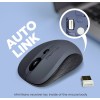 Alcatroz Mouse Wireless & Bluetooth Silent AIRMOUSE DUO 3 White