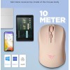 Alcatroz Mouse Wireless & Bluetooth Silent AIRMOUSE DUO 3 White