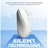 Alcatroz Mouse Wireless & Bluetooth Silent AIRMOUSE DUO 3 White