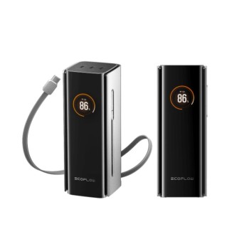 EcoFlow Charge Powerbank RAPID Pro 20000mAh 230W + 100W Built-in Cable Black