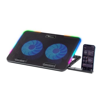 Alcatroz Laptop Cooler Vendaval G2 RGB Black
