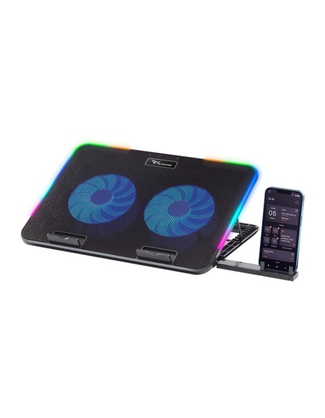 Alcatroz Laptop Cooler Vendaval G2 RGB Black