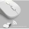 Alcatroz Mouse Wireless & BT Recharg Silent AIRMOUSE DUO 6R White (2025) Alcatroz Mouse Wireless & BT Recharg Silent AIRMOUSE DUO 6R White (2025)