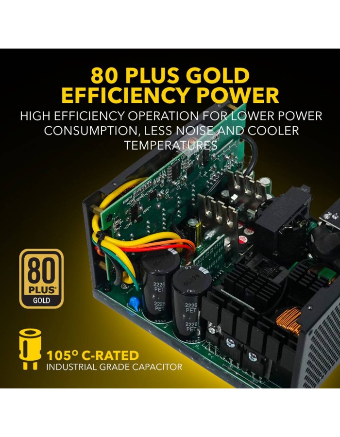 Armaggeddon Gaming PSU 1200W Modular & Certified 80+ VOLTRON GOLD 1200 Black Armaggeddon Gaming PSU 1200W Modular & Certified 80+ VOLTRON GOLD 1200 Black