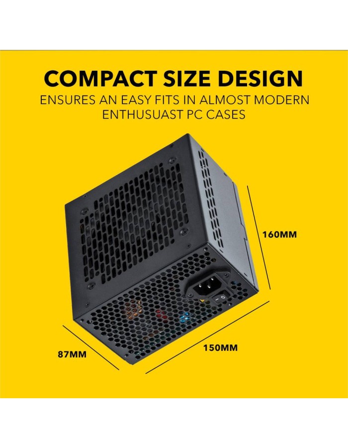 Armaggeddon Gaming PSU 600W Modular & Certified 80+ VOLTRON GOLD 600 Black Armaggeddon Gaming PSU 600W Modular & Certified 80+ VOLTRON GOLD 600 Black