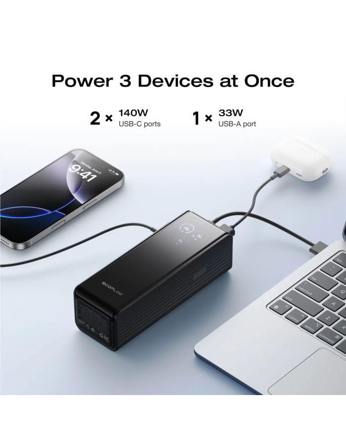 EcoFlow Charge Powerbank RAPID 25000mAh 170W Black