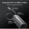 EcoFlow Charge Powerbank RAPID Pro 20000mAh 230W + 100W Built-in Cable Black
