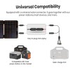 FlexSolar 120W Universal Portable & Foldable IP68 Solar Panel