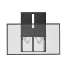 Brateck IFP Wall Mount Manual Vertical Motion 80x60 90kg HAW400E-90 Brateck IFP Wall Mount Manual Vertical Motion 80x60 90kg HAW400E-90
