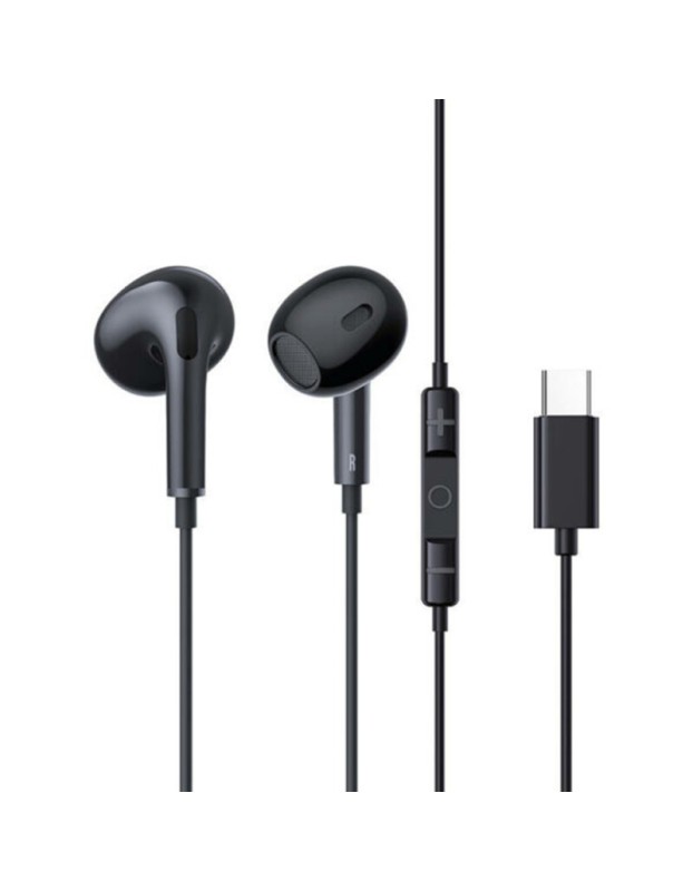 Baseus Earphones Wired Type C CZ17 Black Baseus Earphones Wired Type C CZ17 Black