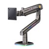 NBMounts F5 Gaming Series Single Arm RGB Monitor Desk Mount Heavy Duty up to 20kg NBMounts F5 Gaming Series Single Arm RGB Monitor Desk Mount Heavy Duty up to 20kg