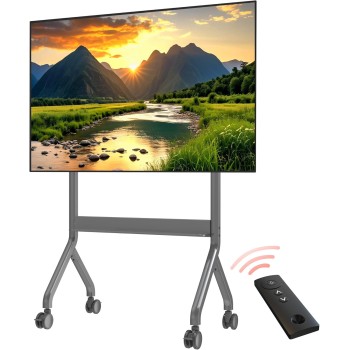 NBMounts P150 Motorized Trolley Adjustable up to 1.5m VESA 90x60 up to 90'' & 68kg