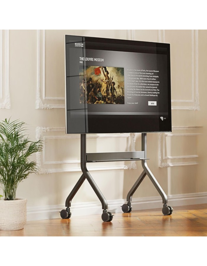 NBMounts P150 Motorized Trolley Adjustable up to 1.5m VESA 90x60 up to 90'' & 68kg