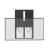 Brateck IFP Wall Mount Manual Vertical Motion 60x60 65kg HAW400E-65 Brateck IFP Wall Mount Manual Vertical Motion 60x60 65kg HAW400E-65