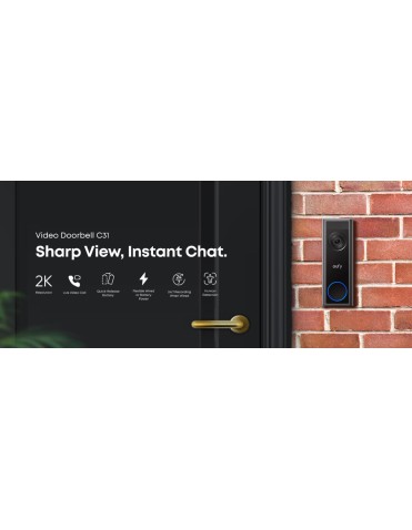 Anker Eufy Security Video Doorbell C31 2K
