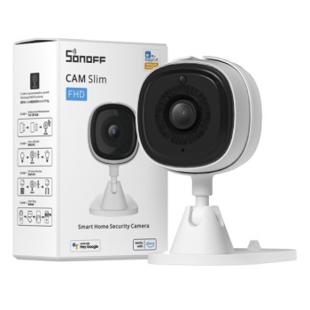 Sonoff Smart WiFi IP Security Camera CAM-Slim (includes 4 ways for mounting magnetic, stick, tripod and screw-in)