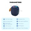 SonicGear Portable Speaker TWS BT/USB/FM/RGB SONICGO! 5 Atlantic Blue