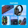Alcatroz X-Craft 4in1 Gaming Set Keyb+Mouse+Mat+H/set BASECAMP Black Alcatroz X-Craft 4in1 Gaming Set Keyb+Mouse+Mat+H/set BASECAMP Black