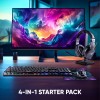 Alcatroz X-Craft 4in1 Gaming Set Keyb+Mouse+Mat+H/set BASECAMP Black Alcatroz X-Craft 4in1 Gaming Set Keyb+Mouse+Mat+H/set BASECAMP Black