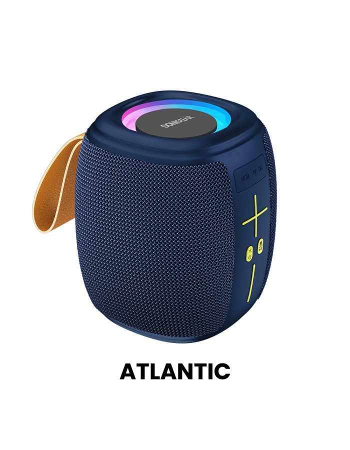 SonicGear Portable Speaker TWS BT/USB/FM/RGB SONICGO! 5 Atlantic Blue