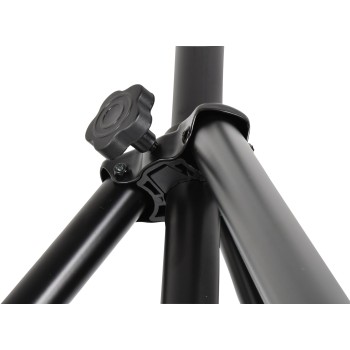 QTX Heavy Duty Steel Speaker Stand Max Weight 60kg Max Height 1.7m 181.181UK (single)