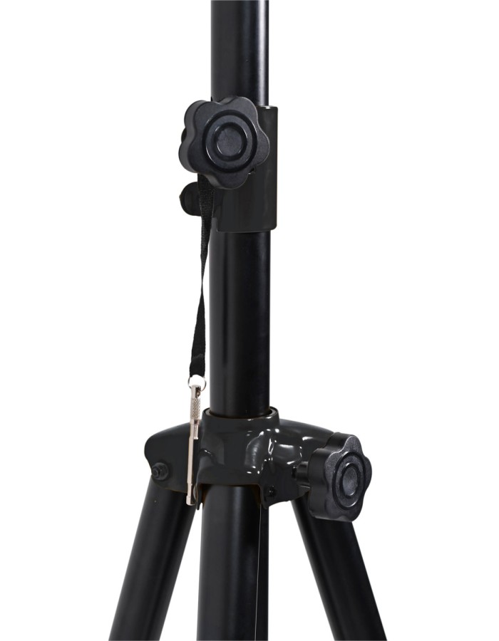 QTX Heavy Duty Steel Speaker Stand Max Weight 60kg Max Height 1.7m 181.181UK (single)