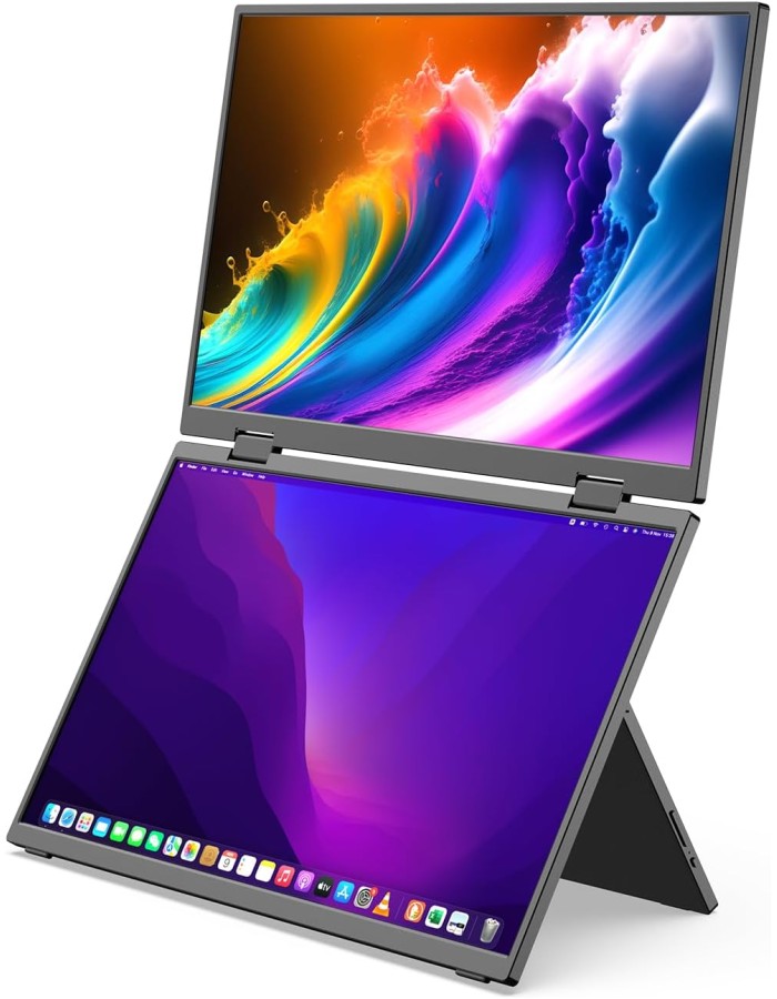 MINIX Monitor Portable Dual 16" Independent Display MST Full-HD USB-C/HDMI SF15 FOLD MINIX Monitor Portable Dual 16" Independent Display MST Full-HD USB-C/HDMI SF15 FOLD