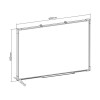 Lumivida Whiteboard Magnetic Dry-Erase Wall-Mounted Medium WB02-2