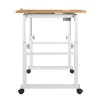 Lumivida Computer Tray Desk Mobile Height & Width Adjustable 60x80cm FWS10-1 Lumivida Computer Tray Desk Mobile Height & Width Adjustable 60x80cm FWS10-1