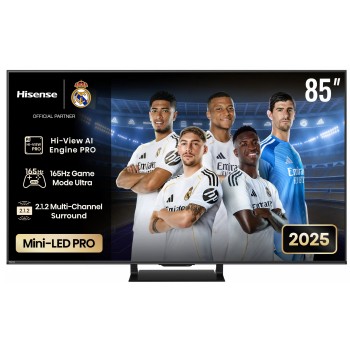 Hisense 85U7Q PRO 85'' 4K Smart QLED MINI LED 165hz TV