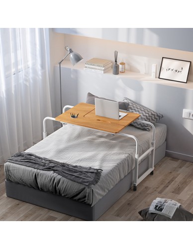 Lumivida Computer Tray Desk Mobile Height & Width Adjustable 60x80cm FWS10-1 Lumivida Computer Tray Desk Mobile Height & Width Adjustable 60x80cm FWS10-1